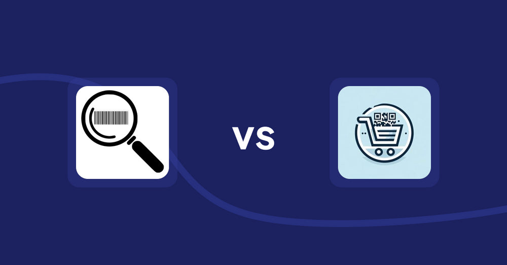 Shopify Product Display Apps: ScanZ ‑ Find and Import Easy vs QR Cartify