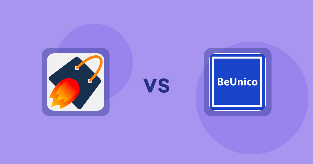 Shopify Product Display Apps: Cross Sell & Upsell Pro vs BeUnico