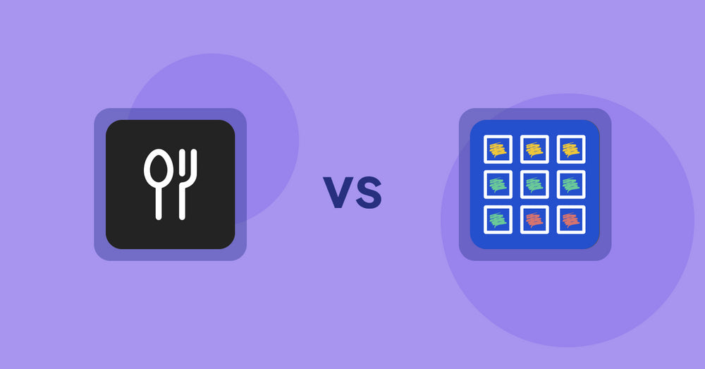 Shopify Product Display Apps: ServeUp ‑ Restaurant Menu vs Pixc: Visual Merchandising