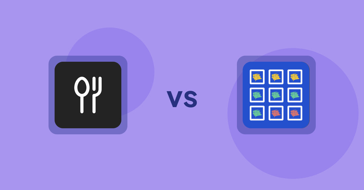 Shopify Product Display Apps: ServeUp ‑ Restaurant Menu vs Pixc: Visual Merchandising