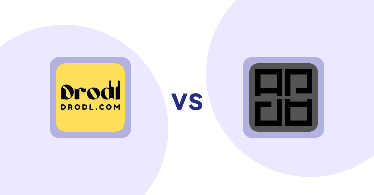 Shopify Product Display Apps: Drodl: Hide SoldOut Products vs Archipro Product Sync