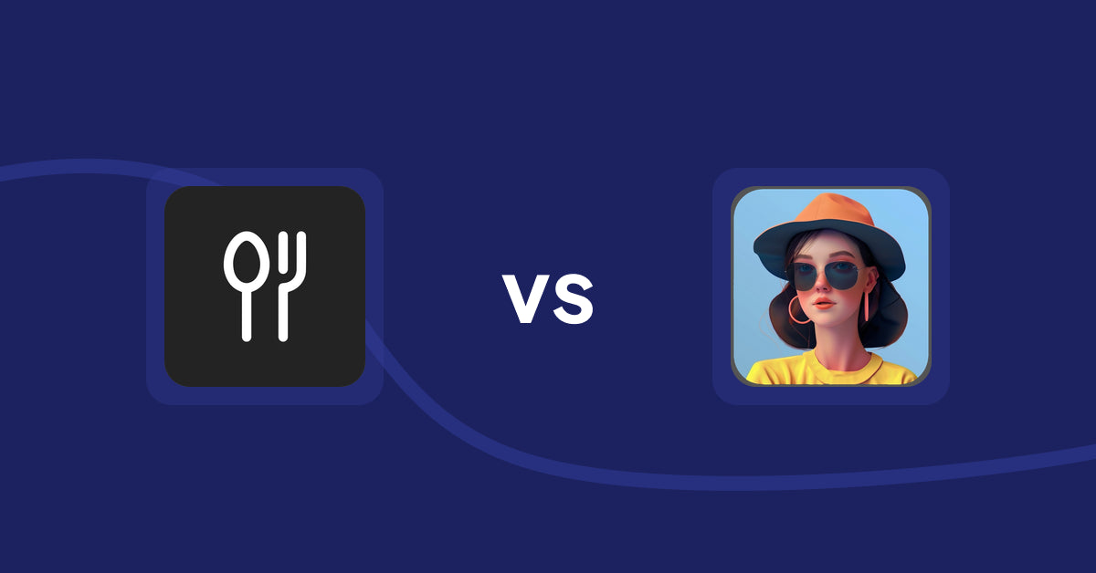 Shopify Product Display Apps: ServeUp ‑ Restaurant Menu vs Fit it