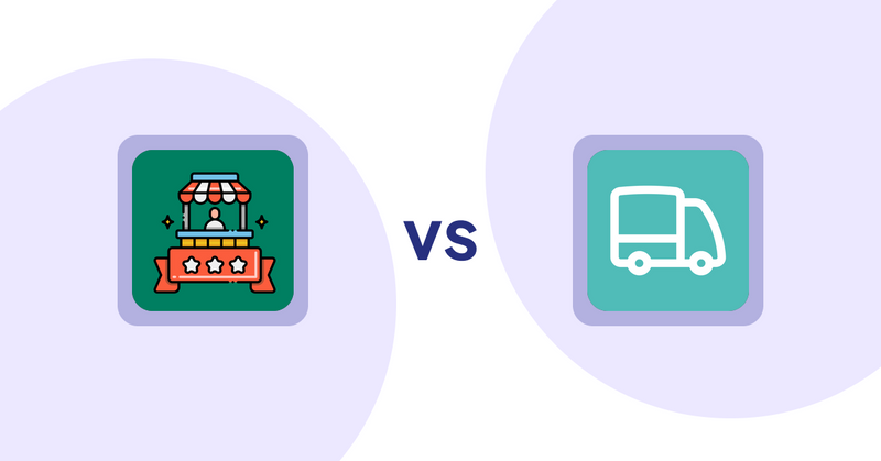 Shopify Metafield Apps: Vendor Info By Nexlerate vs BB Estimated Delivery