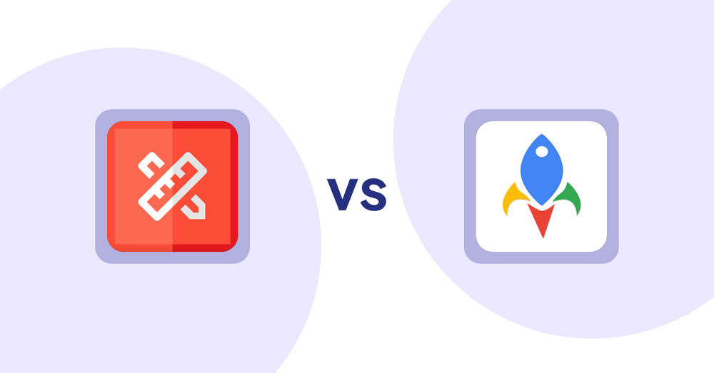 Shopify Product Display Apps: RT: Size Chart, Size Guide vs Jedi Back In Stock Admin Alert