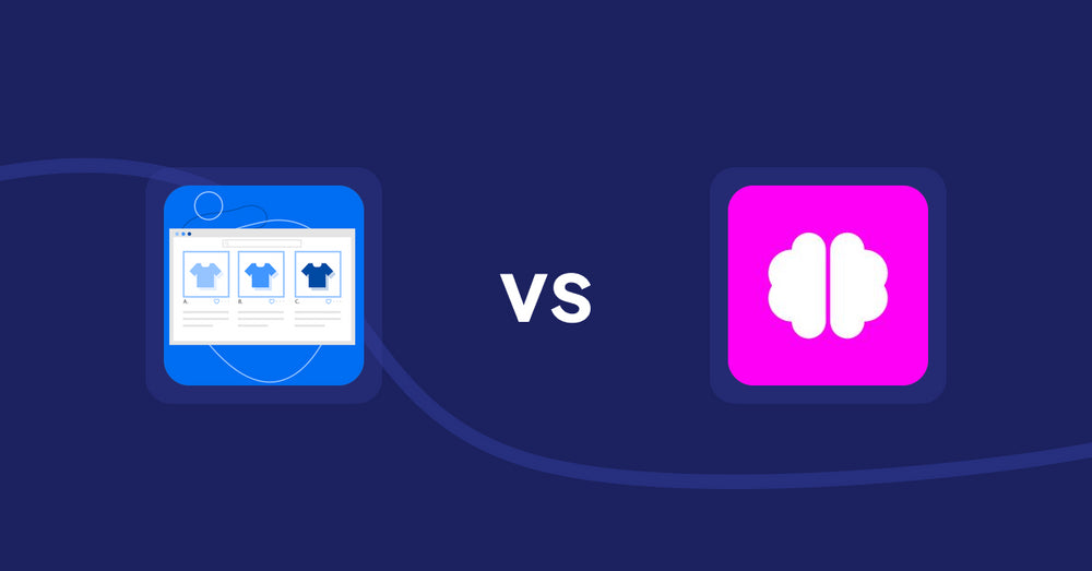 Shopify Product Display Apps: Hura Product Showcase Builder vs. Brainy: AI SEO & Content Boost