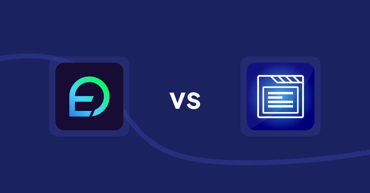 Shopify Product Display Apps: EasyDisplay: Product Showcase vs My Tabs 2.0