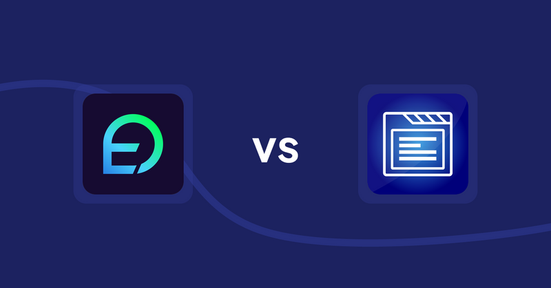 Shopify Product Display Apps: EasyDisplay: Product Showcase vs My Tabs 2.0
