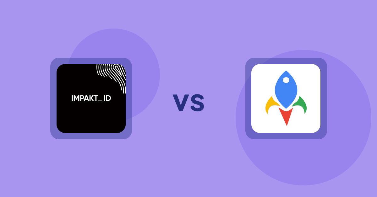 Shopify Product Display Apps: IMPAKT ID: Fashion CO2 Tracker vs Jedi Back In Stock Admin Alert