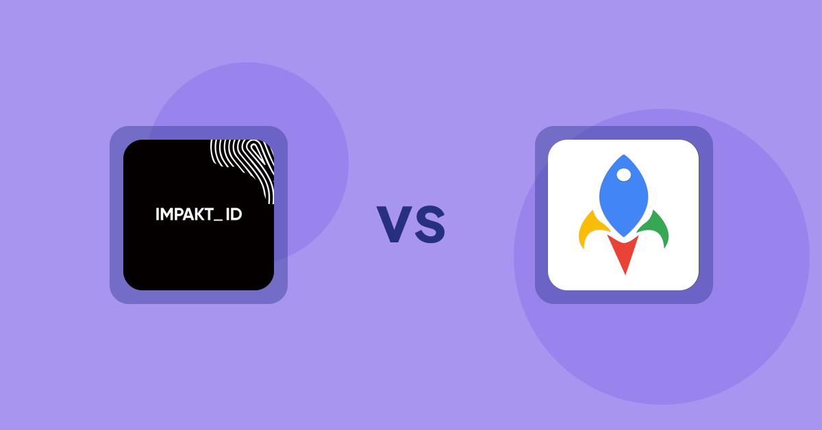 Shopify Product Display Apps: IMPAKT ID: Fashion CO2 Tracker vs Jedi Back In Stock Admin Alert