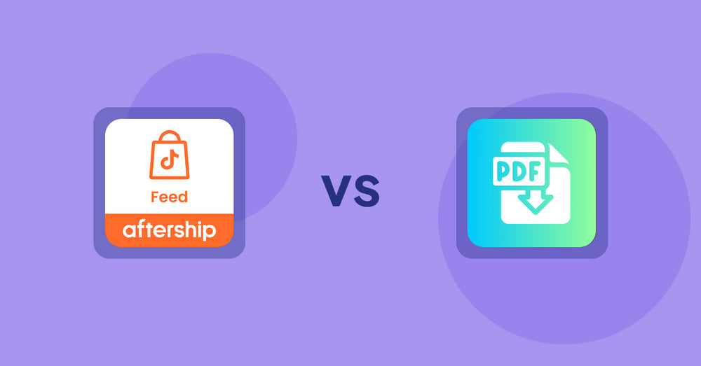 Shopify Product Display Apps: AfterShip Feed for TikTok Shop vs Hukify ‑ PDF Catalog Printer