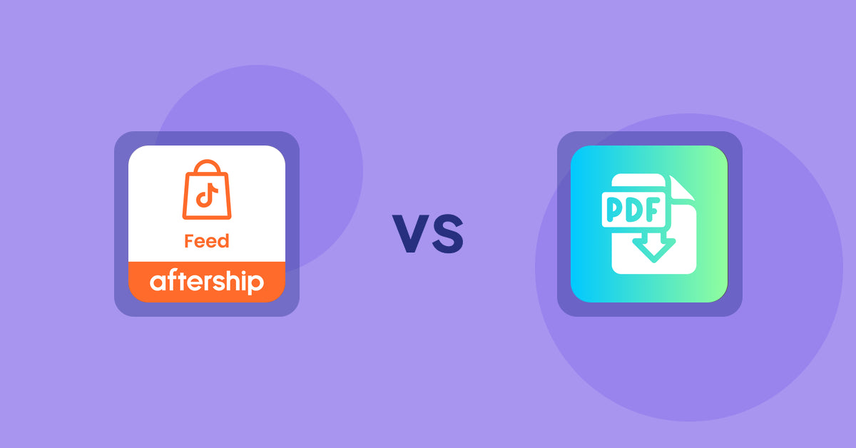 Shopify Product Display Apps: AfterShip Feed for TikTok Shop vs Hukify ‑ PDF Catalog Printer