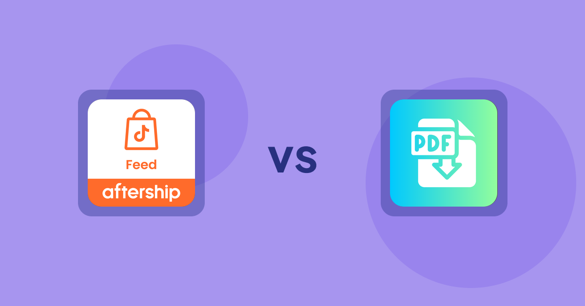 Shopify Product Display Apps: AfterShip Feed for TikTok Shop vs Hukify ‑ PDF Catalog Printer