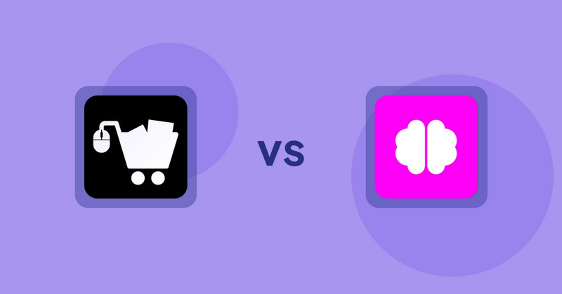 Shopify Product Display Apps: LM Add To Cart Sticky vs. Brainy: AI SEO & Content Boost