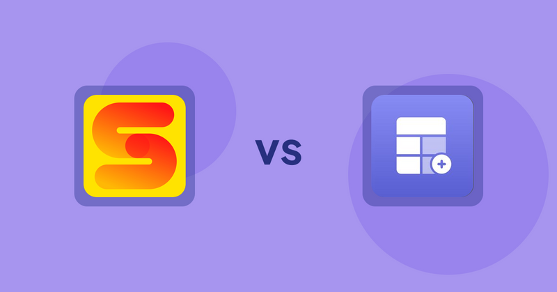 Shopify Product Display Apps: ST: Inventory & Sold Count Pro vs Eazy Specification Tags Table
