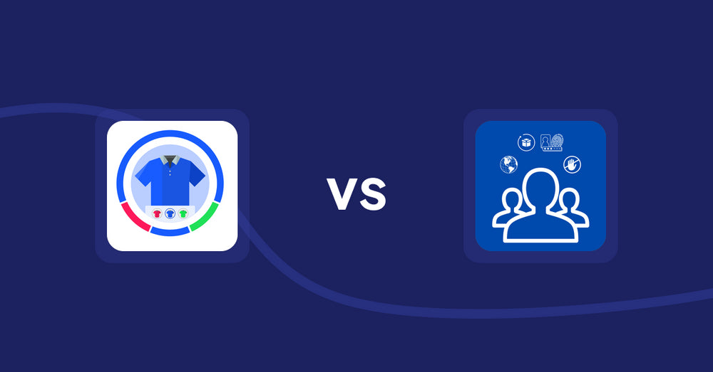 Shopify Product Display Apps: EVS ‑ Easy Variation Swatches vs Customer's Products Manager