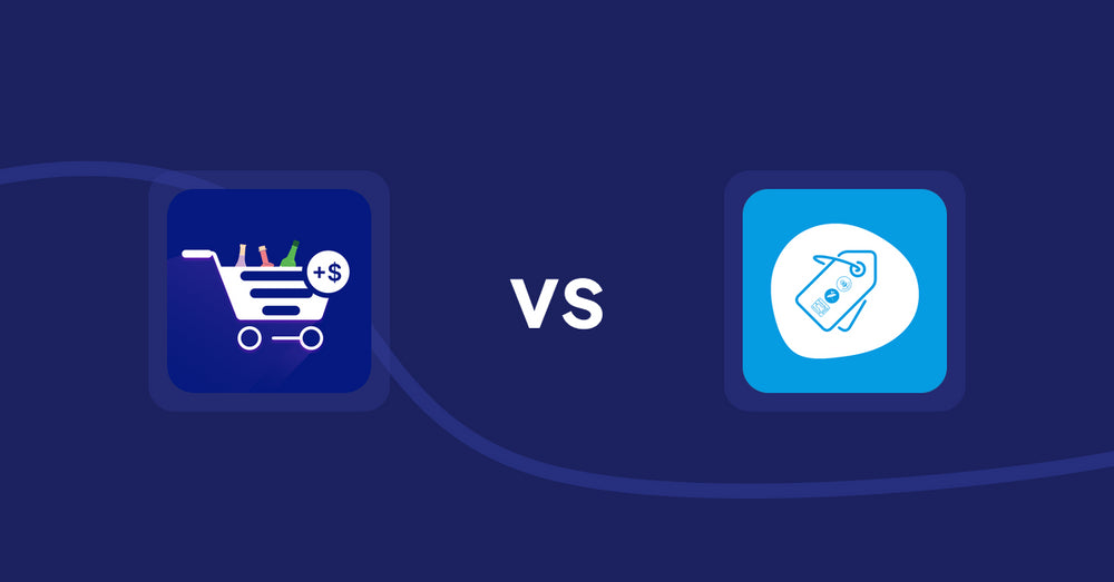 Shopify Product Display Apps: Pfand ‑ Deposit & Cart Fee vs Extendons Product Tag Images