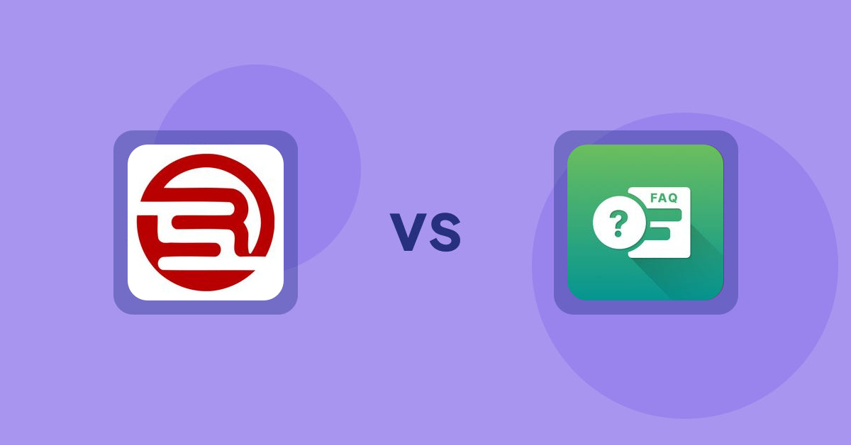 Shopify Product Display Apps: Robosize: AI Size Recommender vs FAQ Expert: Product FAQ