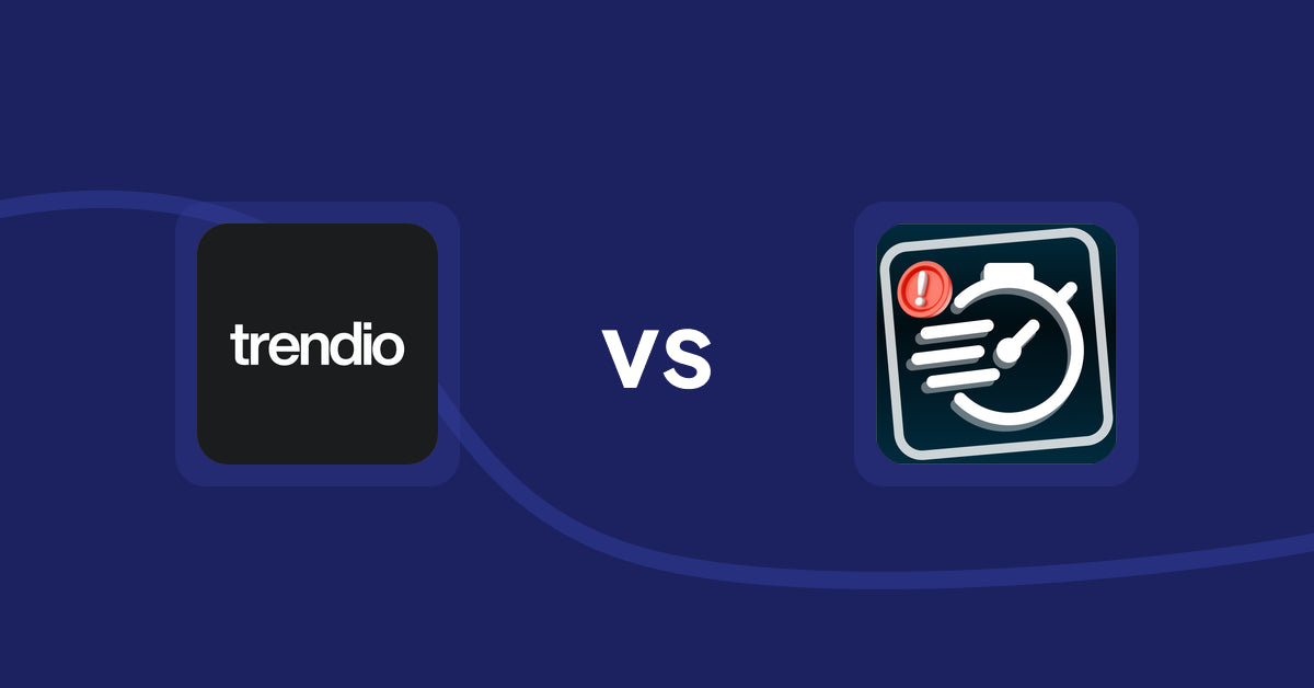 Shopify Product Display Apps: Trendio vs. Urgency! Low Stock Counter