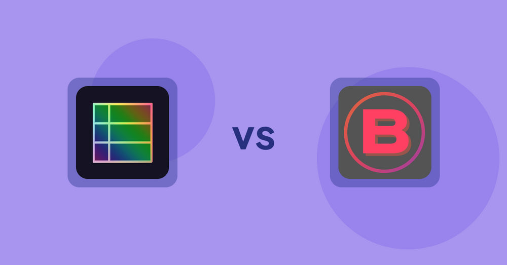 Shopify Product Display Apps: TableFlow Specification Table vs Banter Stories