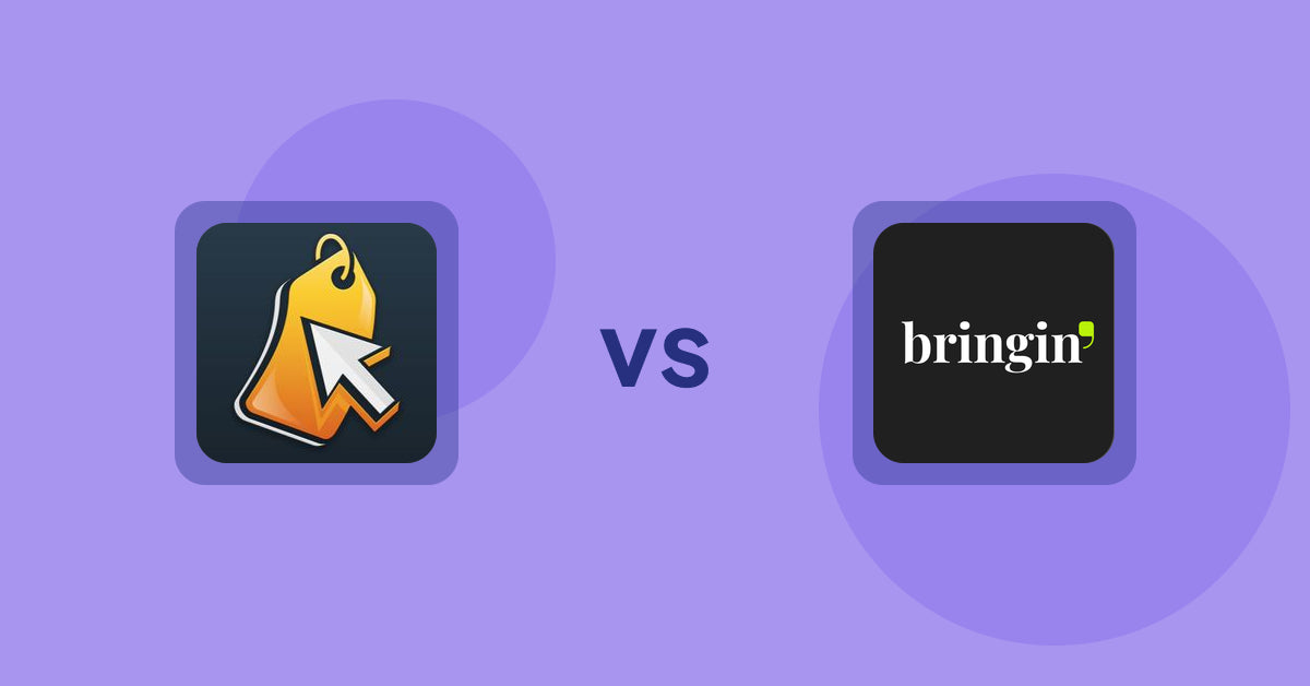 Shopify Product Display Apps: Iconic: Product Features vs Bringin