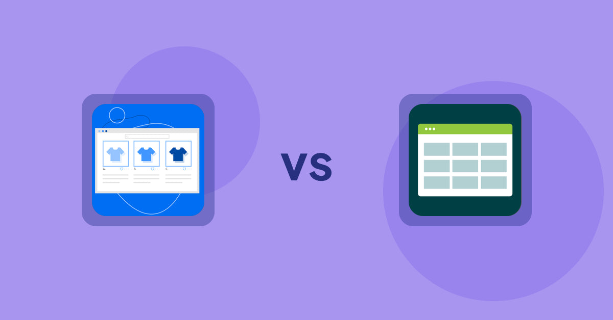 Shopify Product Display Apps: Hura Product Showcase Builder vs Product Table