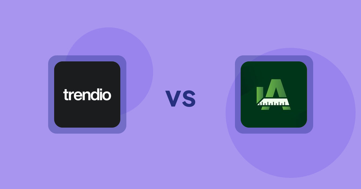 Shopify Product Display Apps: Trendio vs Easy Size Chart by Akeans