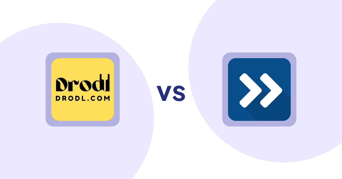Shopify Product Display Apps: Drodl: Hide SoldOut Products vs Ultimate Recently Viewed