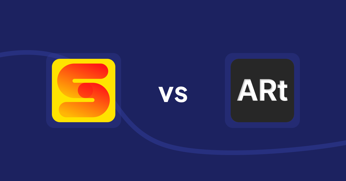 Shopify Product Display Apps: ST: Inventory & Sold Count pro vs. Wall Art Viewer AR