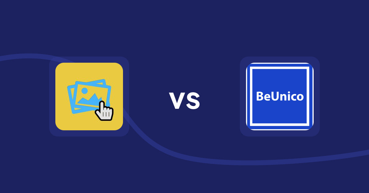 Shopify Product Display Apps: Singleton | Second Image Hover vs. BeUnico