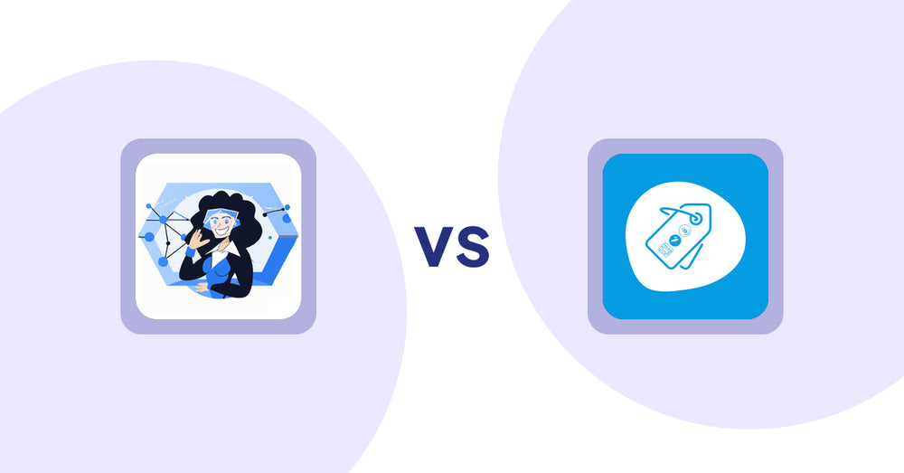 Shopify Product Display Apps: Eva AI: Optimize Descriptions vs Extendons Product Tag Images