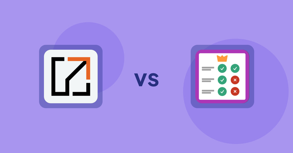 Shopify Product Display Apps: OT | Collection Sort & Manage vs Pretty Comparison Tables