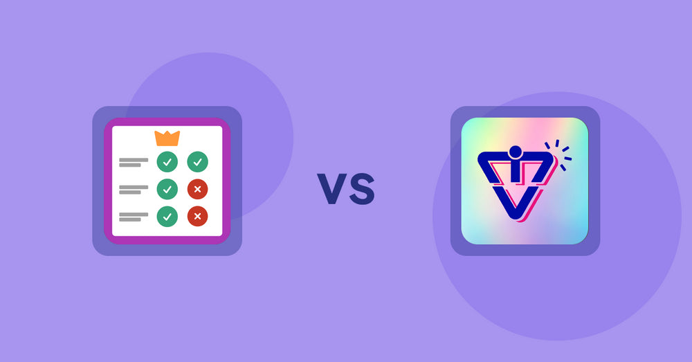 Shopify Product Display Apps: Pretty Comparison Tables vs VIM: Variant Image Module