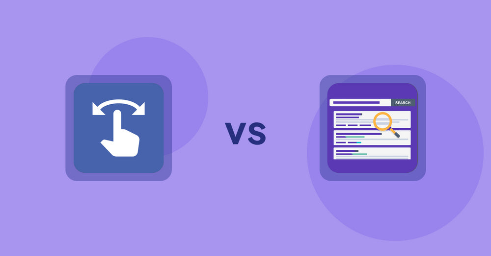 Shopify Product Display Apps: HypeSwipe: Swipes to Sales vs Spark AI Products Description
