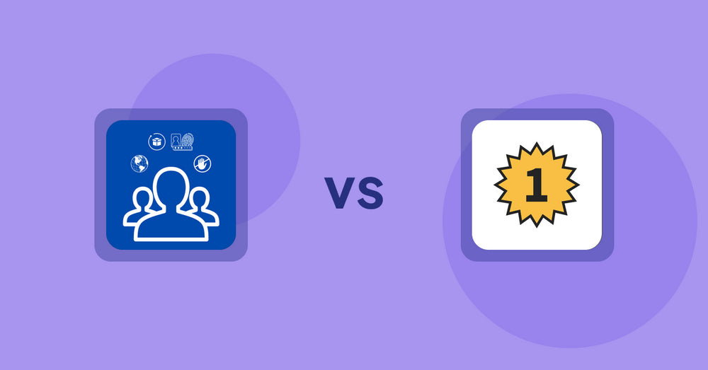 Shopify Product Display Apps: Customer's Products Manager vs UR: Smart Ranking
