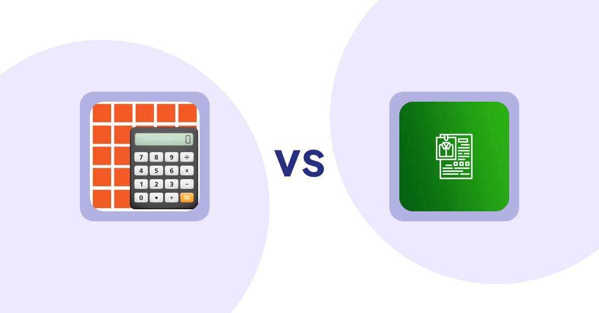 Shopify Product Display Apps: DIY Quantity Calculator vs. OC Product Size Chart