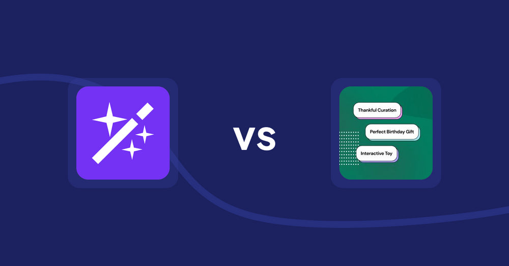 Shopify Product Display Apps: Magi ‑ AI Write Description vs FeatureFrame ‑ Pretty Product