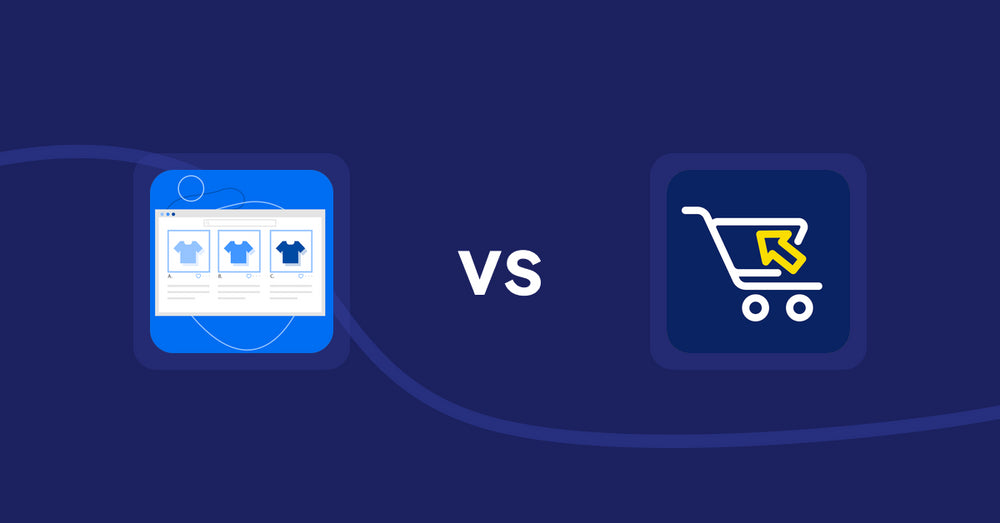 Shopify Product Display Apps: Hura Product Showcase Builder vs. Swift B2B Cart / CSV Upload