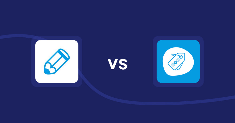 Shopify Product Display Apps: Writer Sofia vs Extendons Product Tag Images