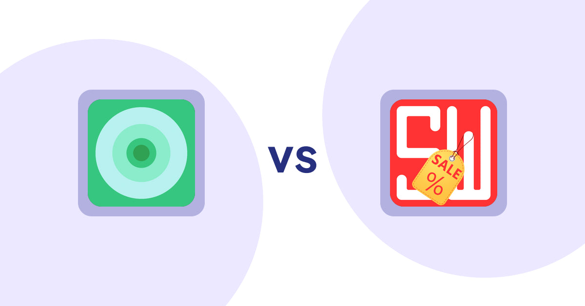 Shopify Product Display Apps: Hey!Scarcity Low Stock Counter vs Super Watermarks ‑ Badges