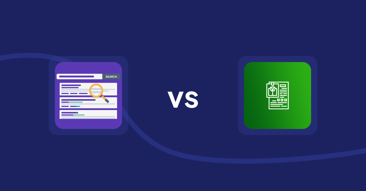 Shopify Product Display Apps: Spark AI Products Description vs OC Product Size Chart