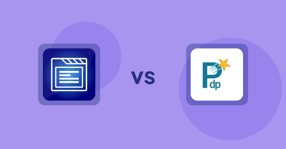 Shopify Product Display Apps: My Tabs 2.0 vs PDP Star