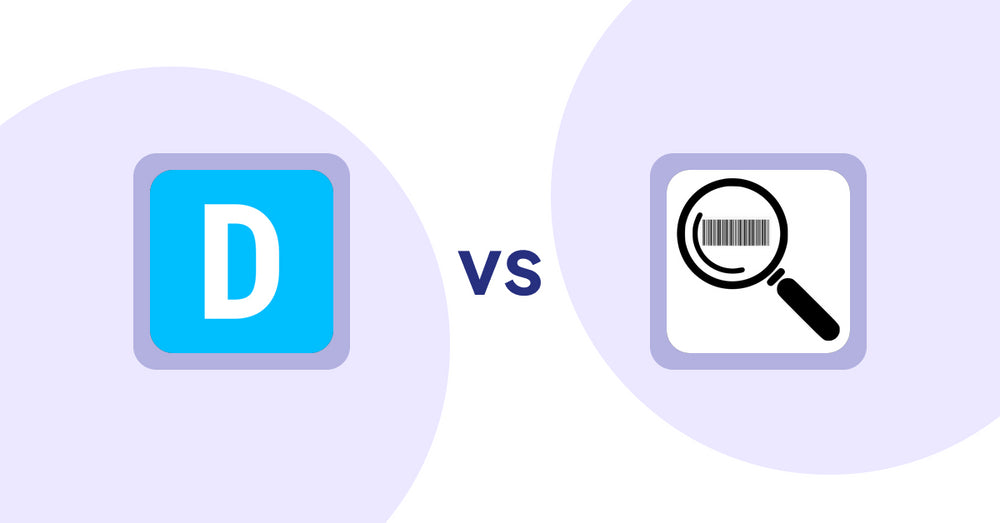 Shopify Product Display Apps: Dual Price Display by T2 vs ScanZ ‑ Find and Import Easy